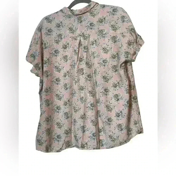 ‘Iilani Women’s Pink Hawaiian Classics Shirt Large Lightweight Vogue Vacation - Picture 4 of 10